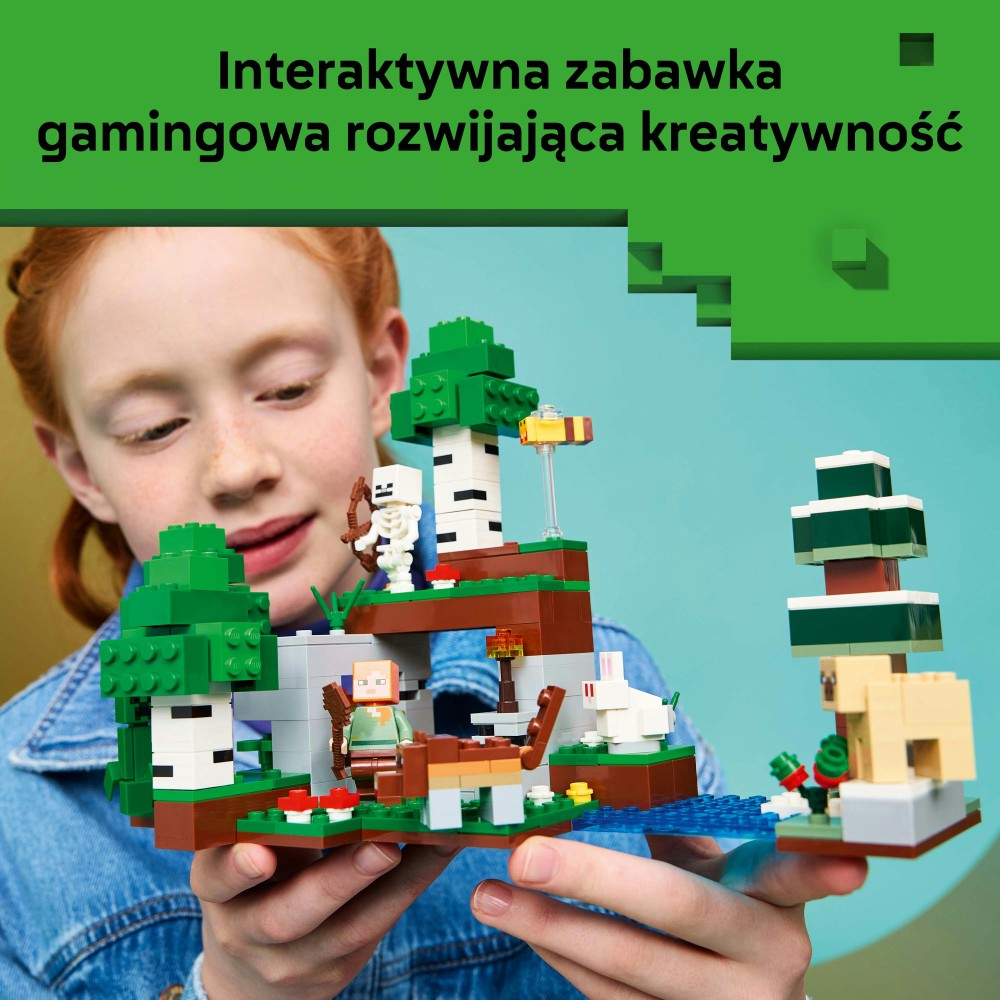 Конструктор LEGO Minecraft 21593 Выживание в первую ночь — фото 5