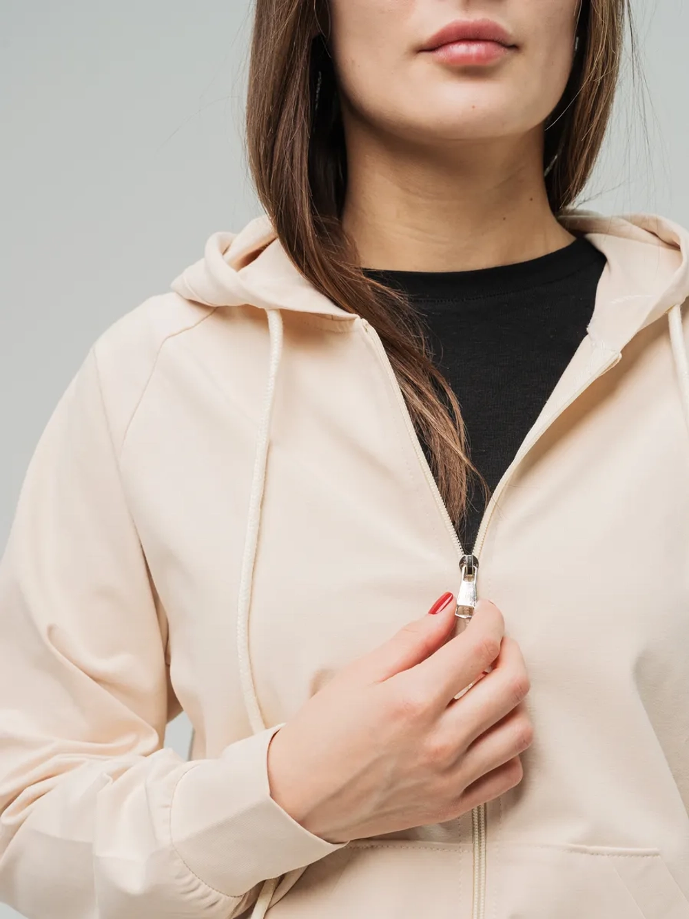 Худи спортивные на молнии