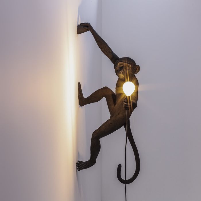 Настенный светильник Seletti Monkey Lamp Hanging Right 14919