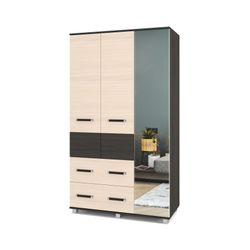 Шкаф трехстворчатый "Виора" В33, ЛДСП, MODERN