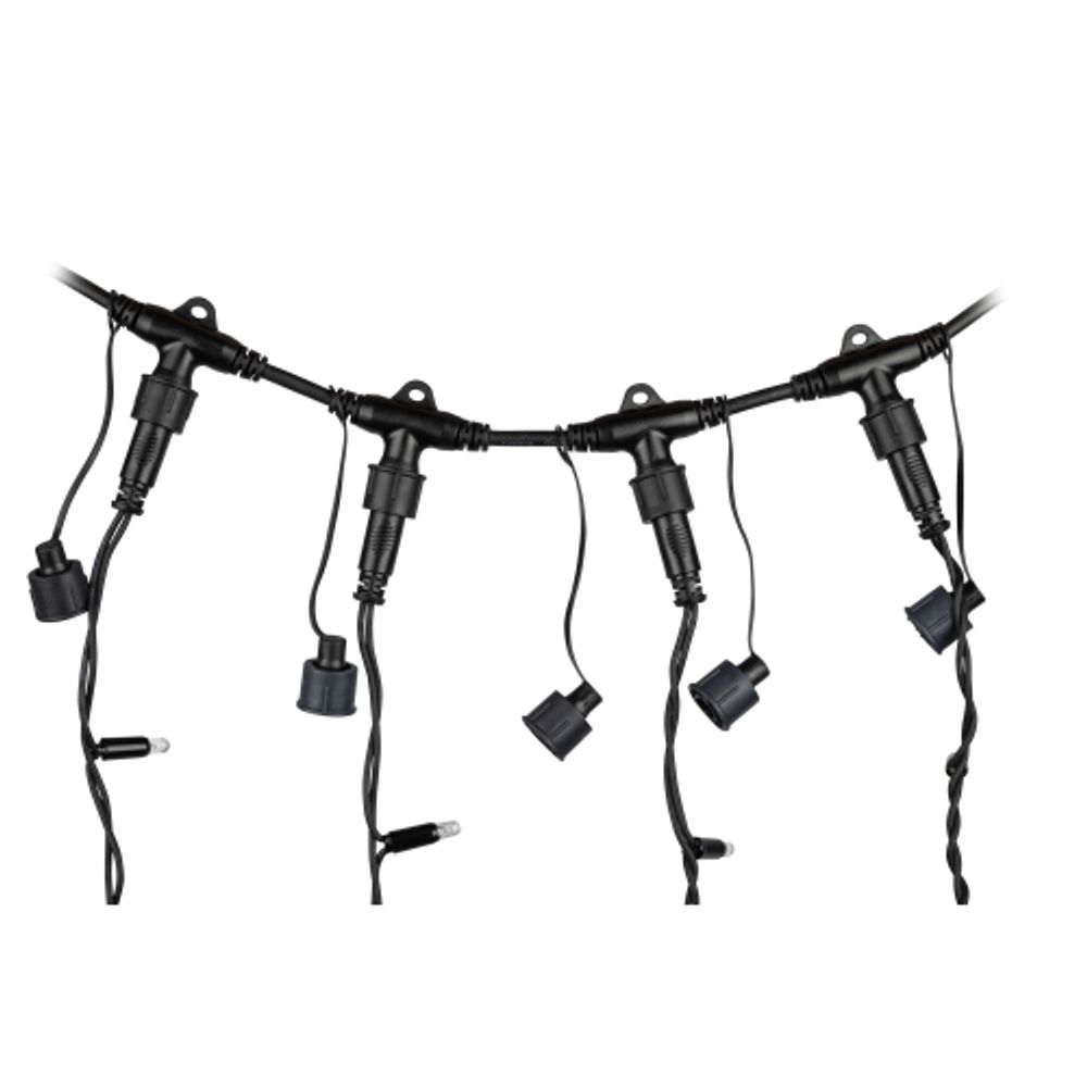 Гирлянда ЭРА ERAPS-Z светодиодная новогодняя занавес 2*3 м желтая 600 LED