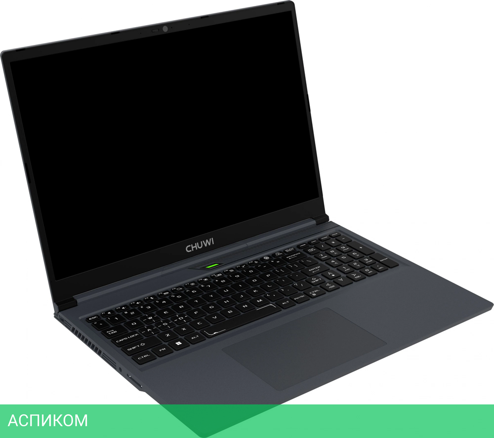 Ноутбук Chuwi GTBook Core i5 12450H 16Gb SSD512Gb NVIDIA GeForce RTX 3050 4Gb 15.6" IPS FHD (1920x1080) Windows 11 Pro grey WiFi BT Cam 4230mAh