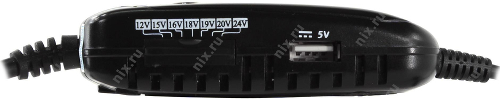 Автомобильный блок питания для ноутбука Раведа RVD-0303 80 Вт 4 А (12-20V, 80W, USB)+12 разъёмов питания
