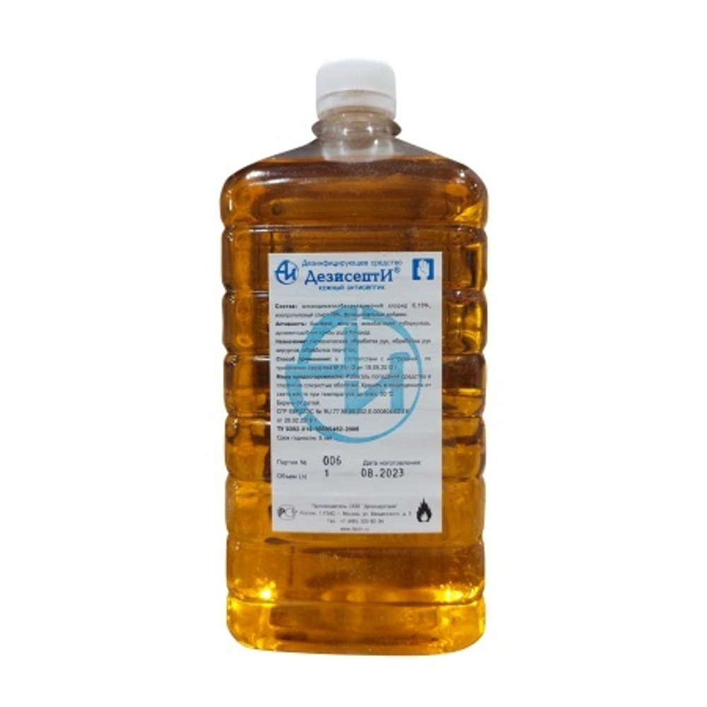 ДезисептИ кожный спиртовой антисептик 1 л