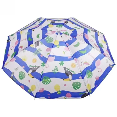 Зонт пляжный D=140см, h=170см «Sun» ДоброСад