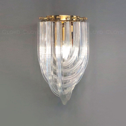 Бра Cloyd MEBIUS-B W1 / выс. 36 см - золото (арт.20294)