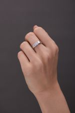 Кольцо Crystal Round с горным хрусталем