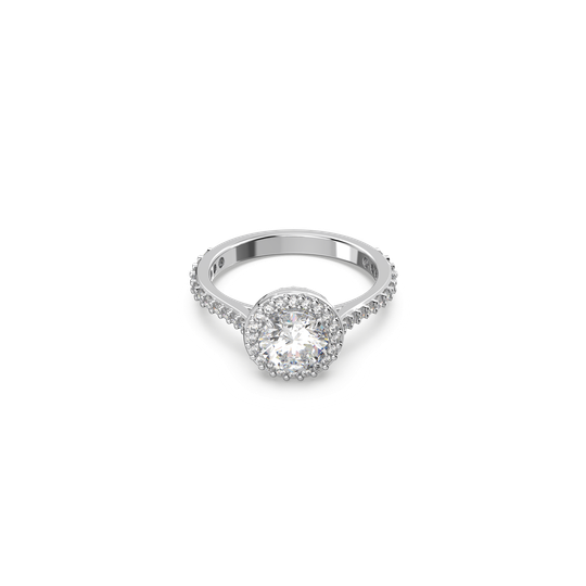CONSTELLA:RING RND PV L WHITE/RHS 52