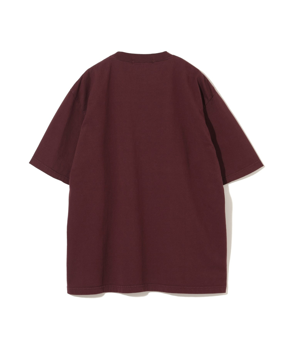 UNDERCOVER ФУТБОЛКА БОРДОВАЯ С ПРИНТОМ