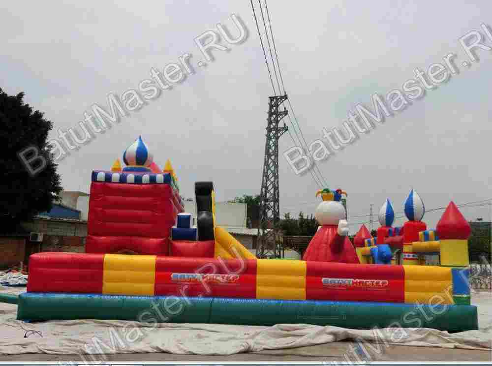 Коммерческий надувной батут "Страна клоунов"
