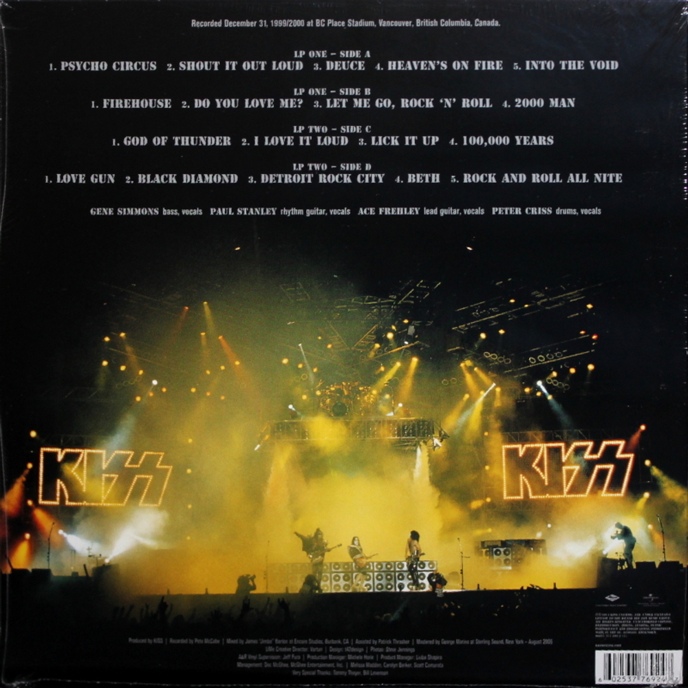 Kiss / Alive: The Millenium Concert (2LP)