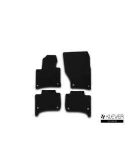 Коврики в салон для VOLKSWAGEN Touareg 2010-2014, 2014-2018, внедорожник , 4 шт. (текстиль) KVR01513601200K
