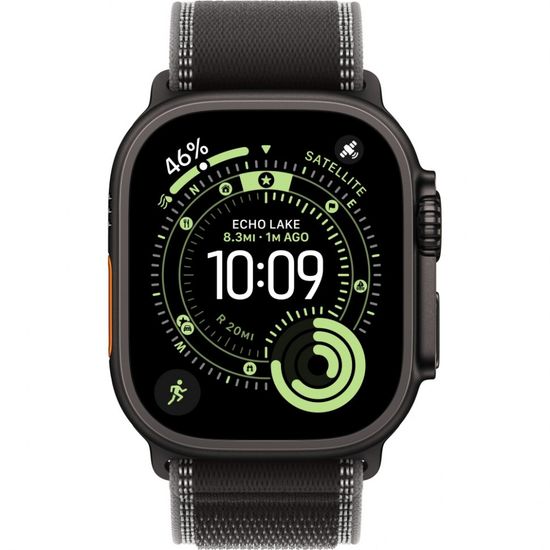 Умные часы Apple Watch Ultra 3 49 мм Black Titanium Trail Loop Черный Black/Charcoal