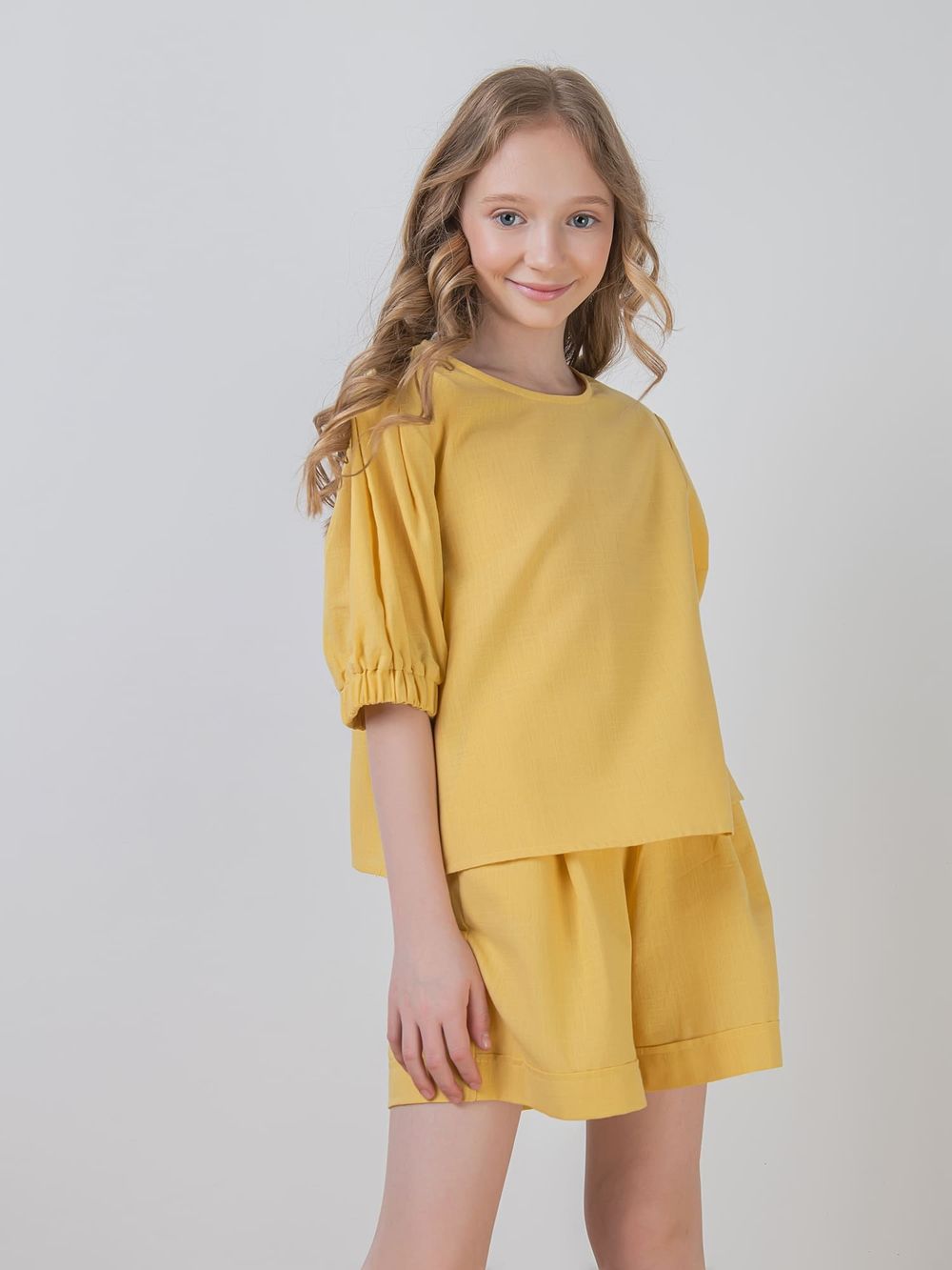 Топ хлопковый "Мёд" 7+