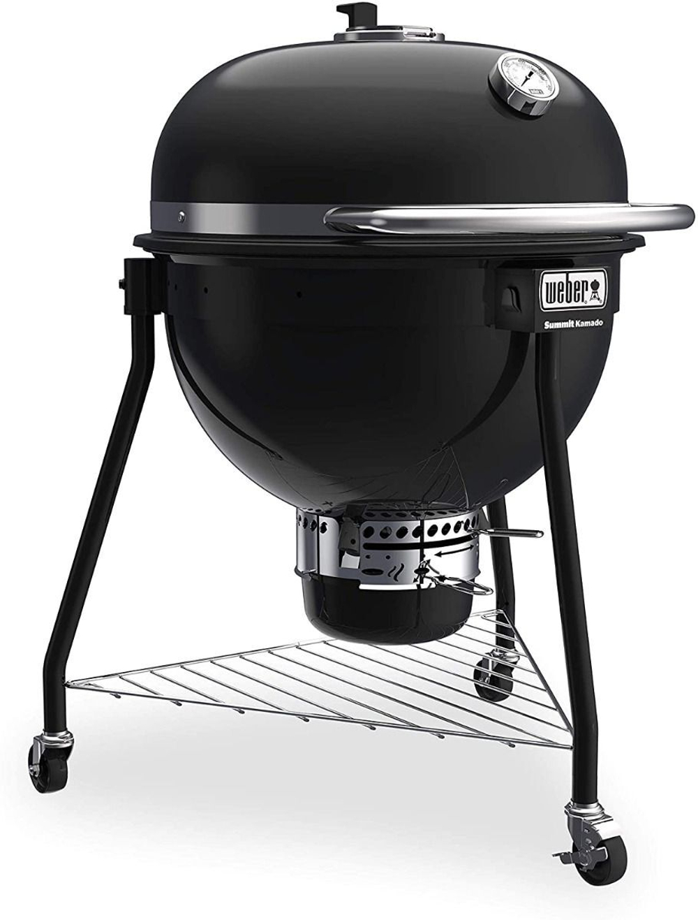 Угольный гриль Weber Summit Kamado E6, 61 см, черный