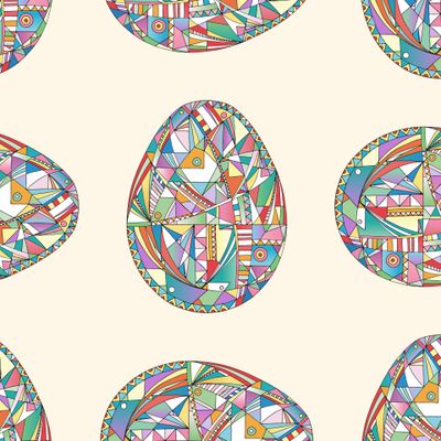 Яйца геометрические