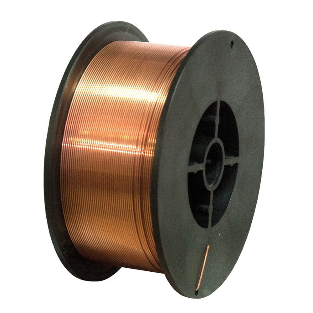Проволока сварочная  d 0.8 мм омедненная 5,0 кг Foxweld ER70S-6 4173
