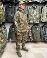 Костюм демисезонный Taygerr Матрица SoftShell Мультикам, до -5 °C, мембрана