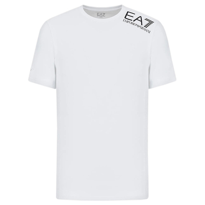 Мужская теннисная футболка EA7 Man Jersey T-Shirt - white