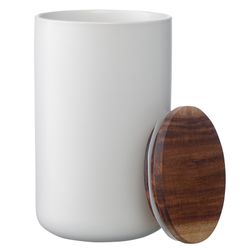 Банка для хранения керамическая, 750 мл, белая