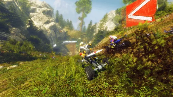 Xbox 360 Nail'd (Без обложки) (Б/У, Английская версия)