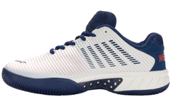 Теннисные кроссовки K-Swiss Hypercourt Express 2 HB - blanc de blanc/blue opal/lollipop