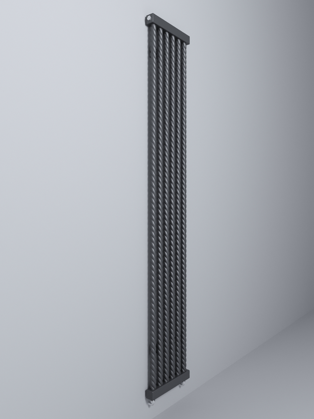 Вертикальные дизайн-радиаторы RT2W 2000мм с нижним подключением