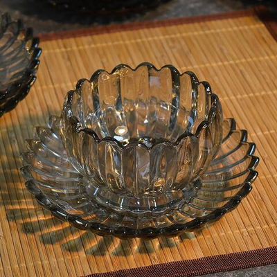 Набор ваз сервировочных 12 предметов (креманка 270мл, блюдце 16см)