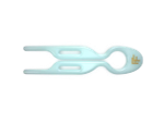 NO 1 HAIRPIN | TANTALIZING BLUE - 3X HAIRPINS/BOX / Шпильки No1 Hairpin нежно-бирюзового цвета (набор из 3 шпилек)