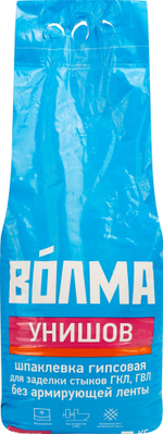 Смесь сухая шпаклевочная на гипсовом вяжущем "ВОЛМА - Унишов" 5 кг