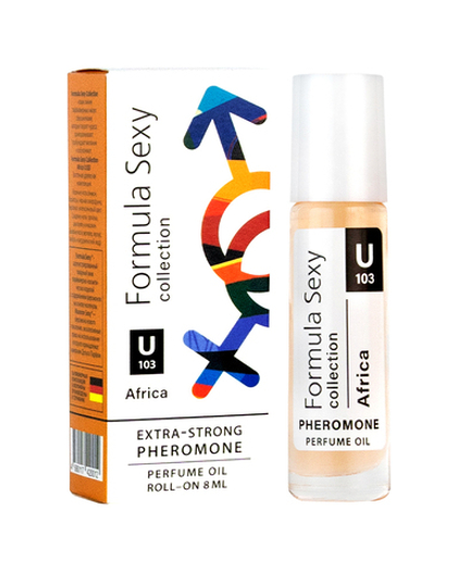 Парфюмерное масло с феромонами Formula Sexy Collection Africa U103 (Формула Секси Коллекшн Африка U103) – 8ml