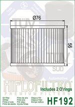 Фильтр масляный Hiflo Filtro HF192