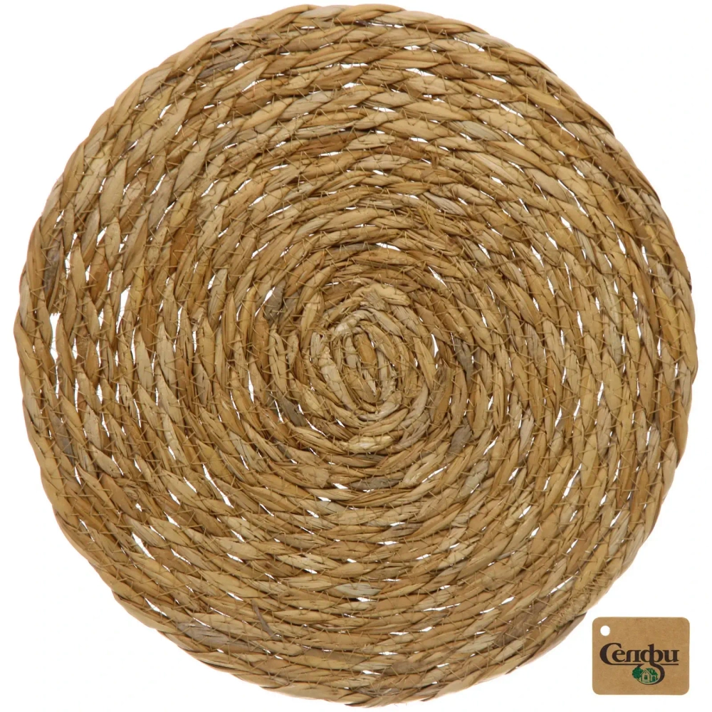 Салфетка на стол «Nature» 30см плетеная