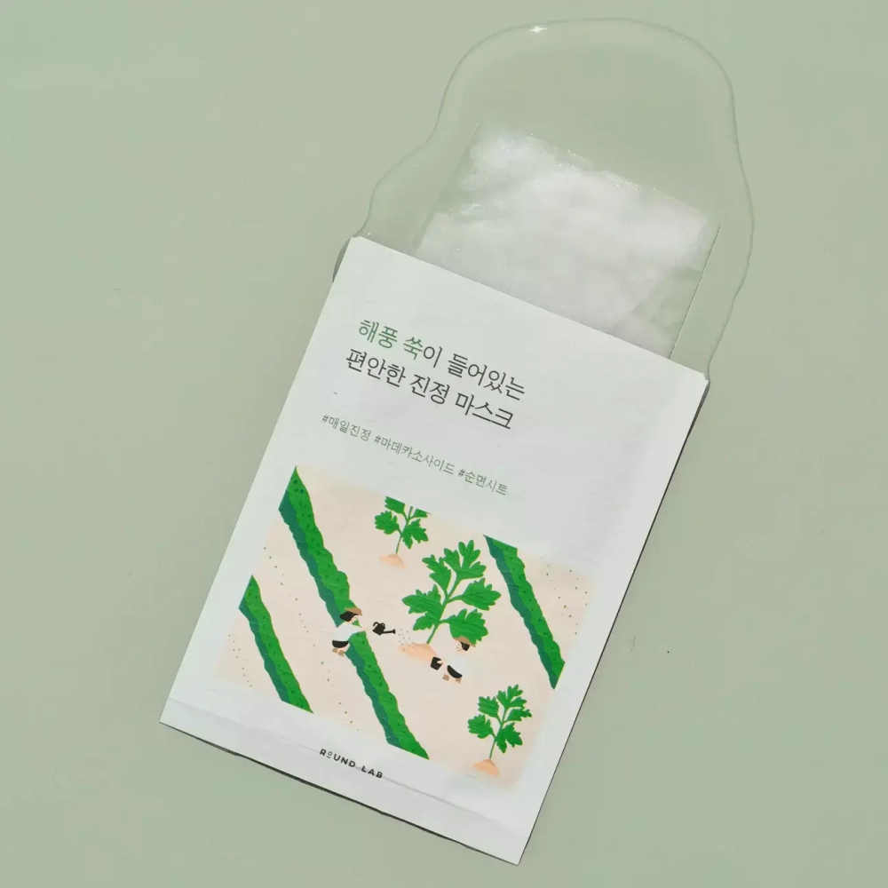 Round Lab Mugwort Calming Sheet Mask 1шт