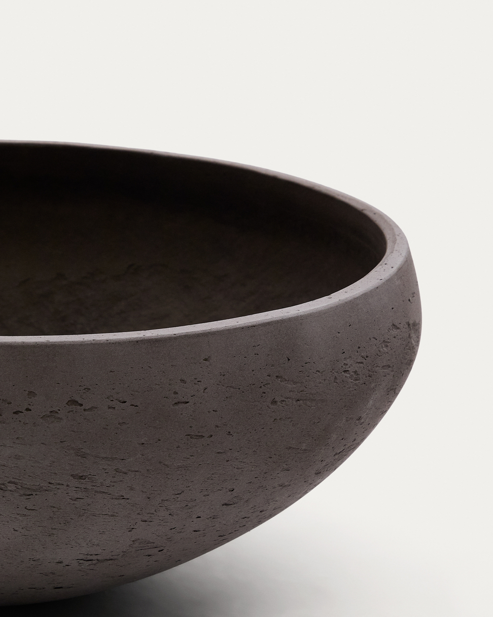 Набор из 2 кашпо Nura цемент терракотового цвета  Ø55 см