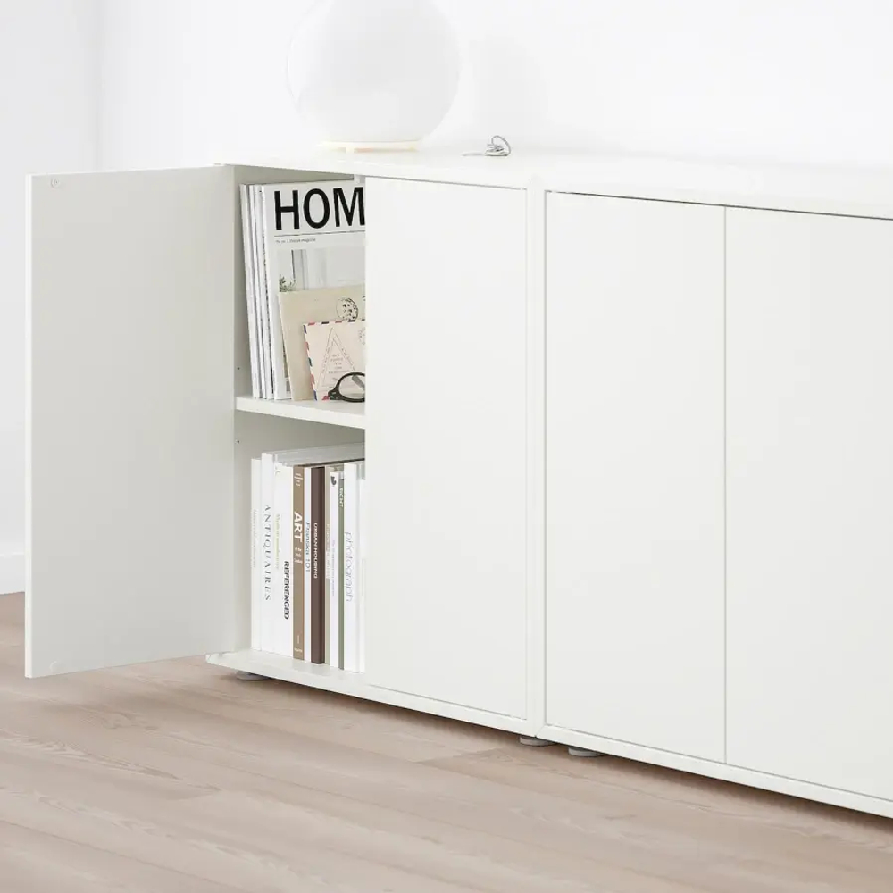Комбинация для хранения - EKET IKEA/ЭКЕТ ИКЕА, 280x35x72 ,белый