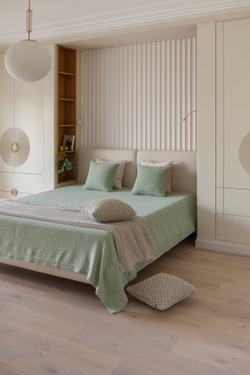 Наволочка декоративная 47х47см Luxberry Vegan зеленая