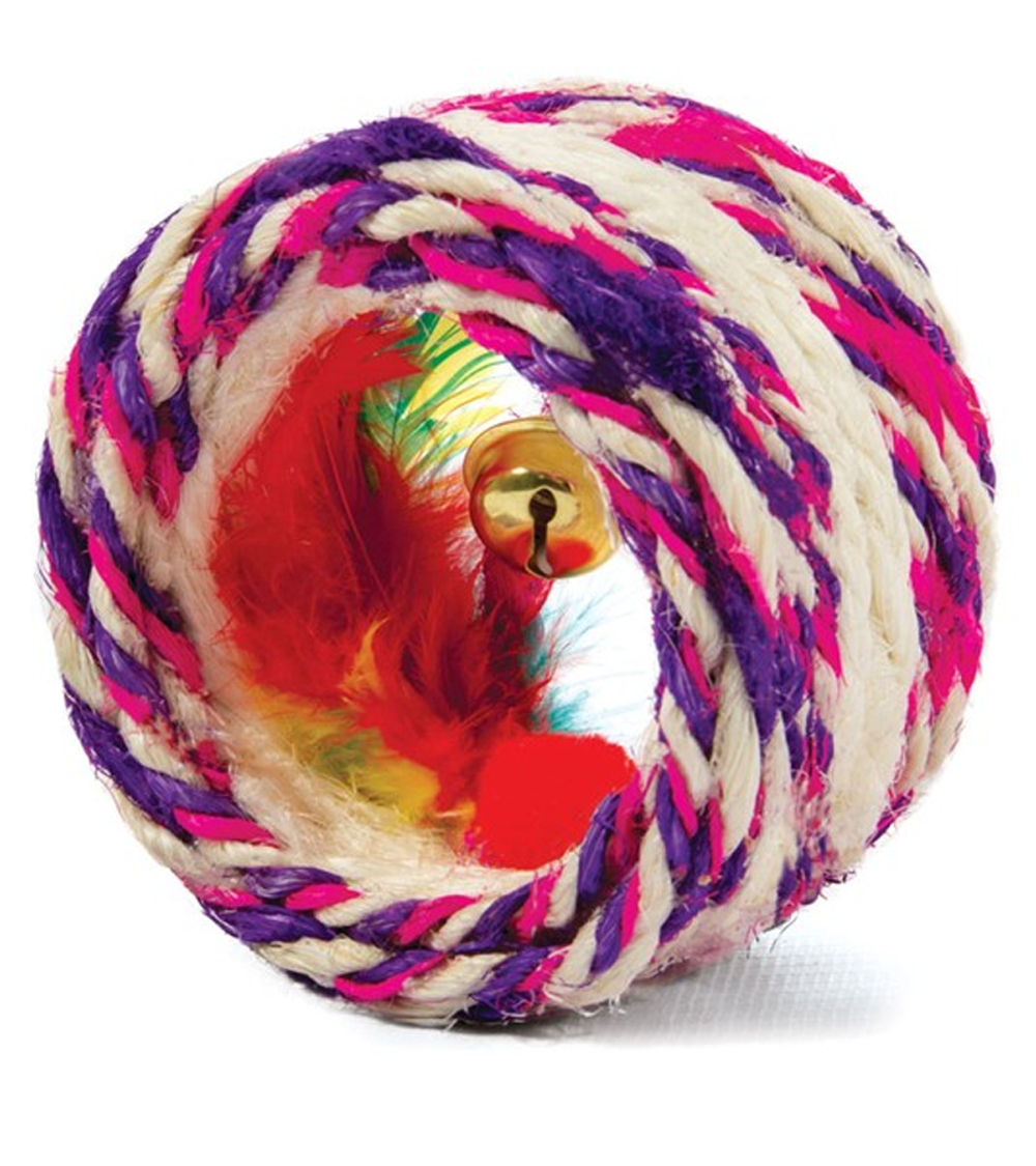 Игрушка для кошек из сизаля "Катушка", 75мм, Triol