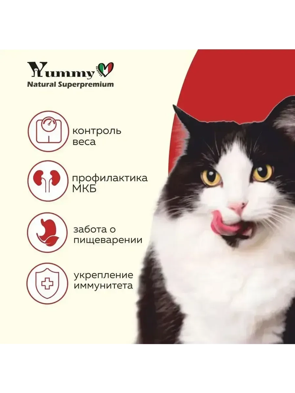 Корм для взрослых кошек всех пород, ягненок 400 гр