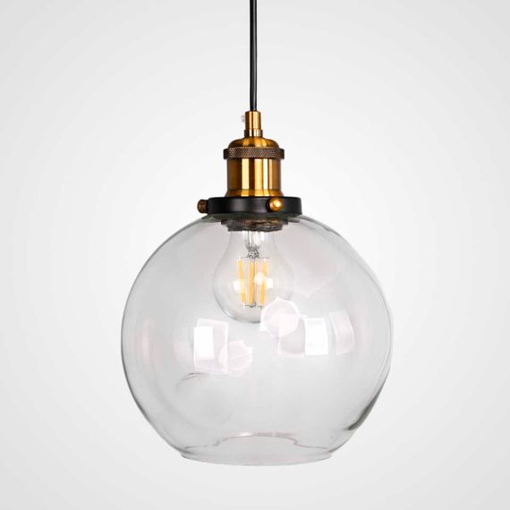 Подвесной светильник Imperium Loft Clear Glass Sphere Cloche 191634-22