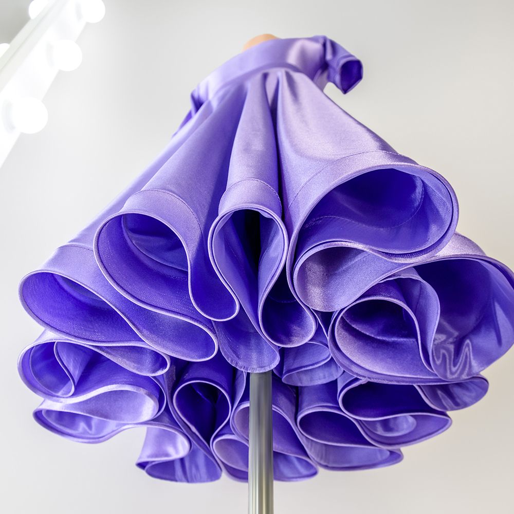 Gracia 9-02-01-B | Рейтинговое платье для спортивных бальных танцев | Vasileva Dance