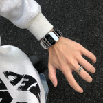 IB BENLYDESIGN Tribute To Millennium Vintage Y2K Watch X60011S3 Electronic Movement Watch Unisex Black Dial