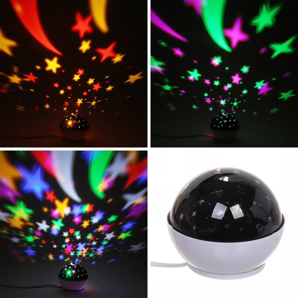 Диско-шар светодиодный «Star lights» 10*8 см, авторежим, 220V, RGB