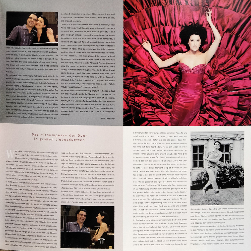 Anna Netrebko, Rolando Villazon, Staatskapelle Dresden, Nicola Luisotti / Duets (2LP)