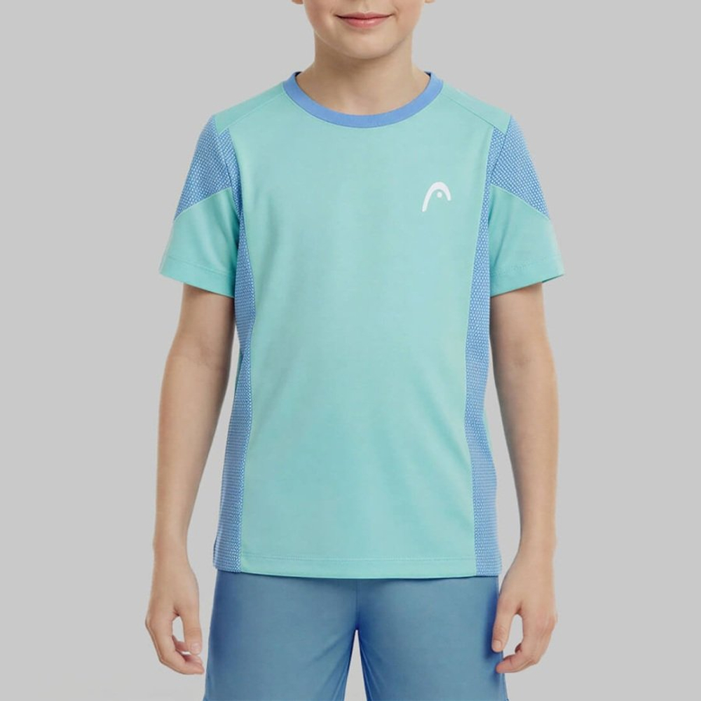 ОДЕЖДА ДЛЯ ТЕННИСА Мальчики, Футболка HEAD SLICE T SHIRT .