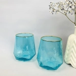 Стакан 450мл «ICE CRYSTAL» в наборе 4шт, голубой