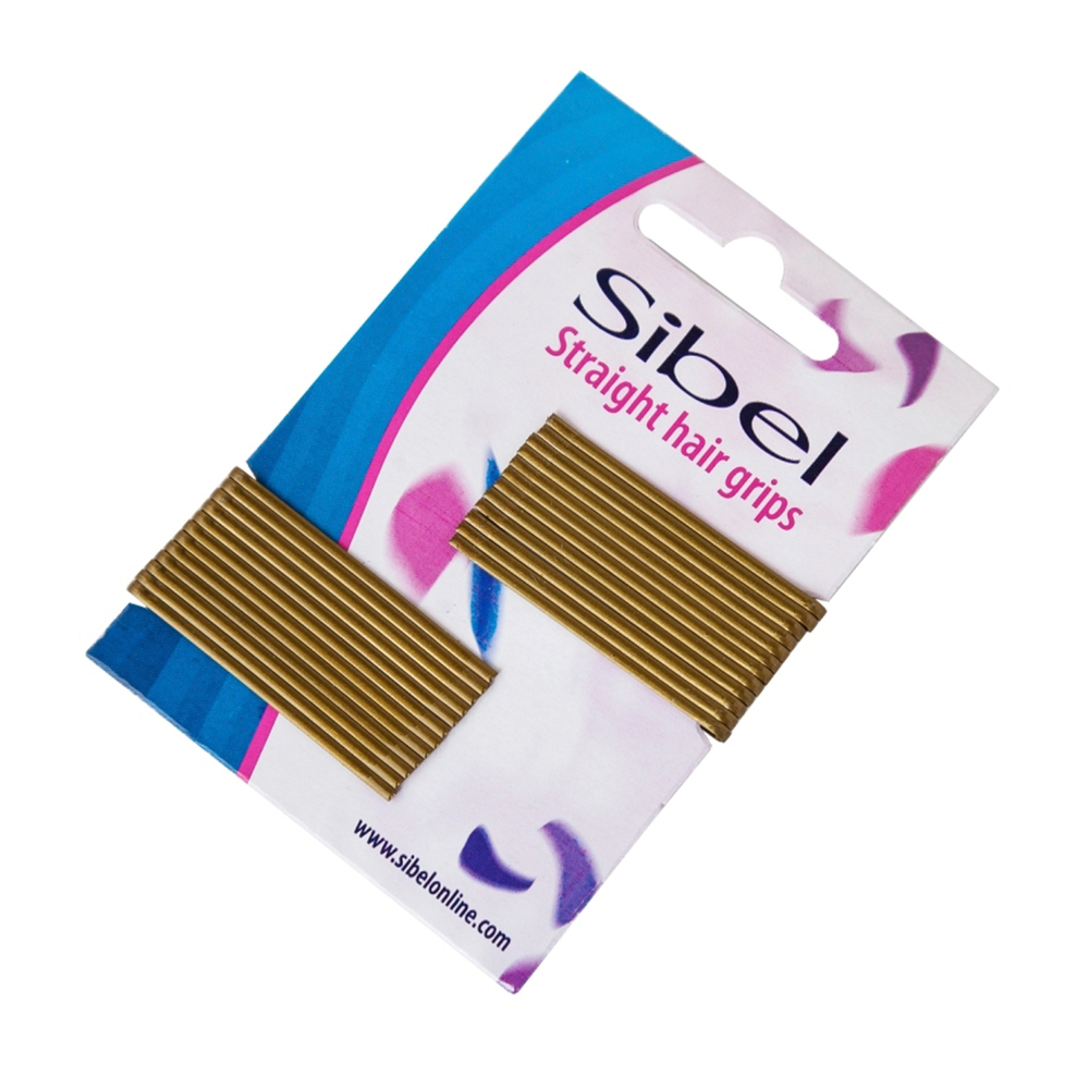 Sibel Невидимки 940015015, бронзовые, 50 мм (24 шт)