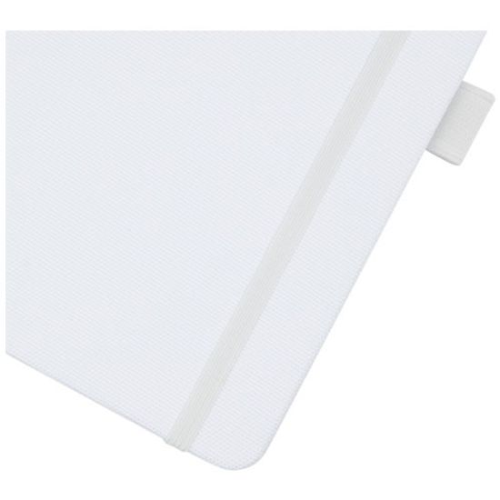 Блокнот Honua форматом A5 из переработанной бумаги с обложкой из переработанного ПЭТ