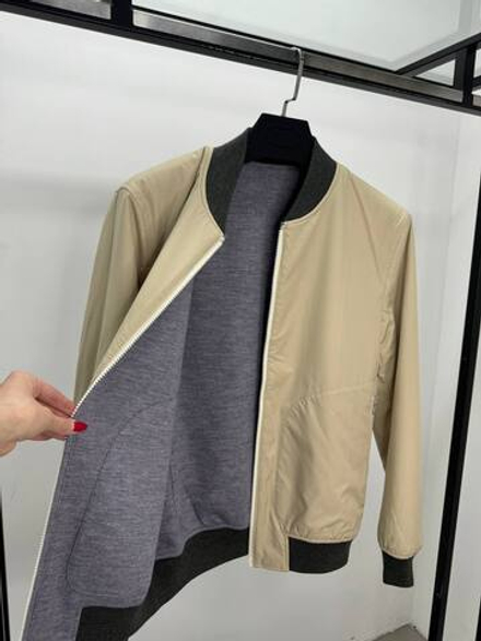 Двухсторонний бомбер Brunello Cucinelli