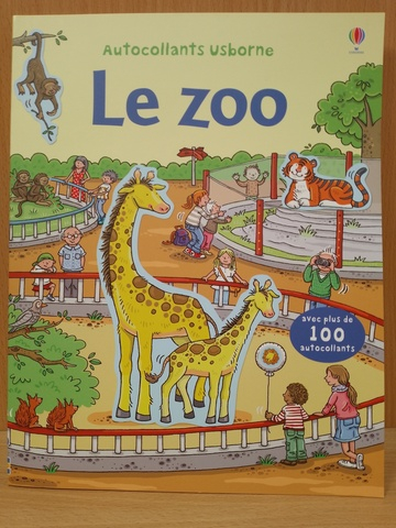 Le zoo - Autocollants Usborne